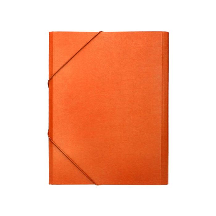 Carpeta Clasificadora Liderpapel 12 Departamentos Folio Prolongado Carton Forrado Naranja