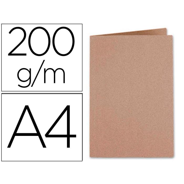 Subcarpeta Liderpapel Din A4 Kraft 200 gr-M2 50 unidades