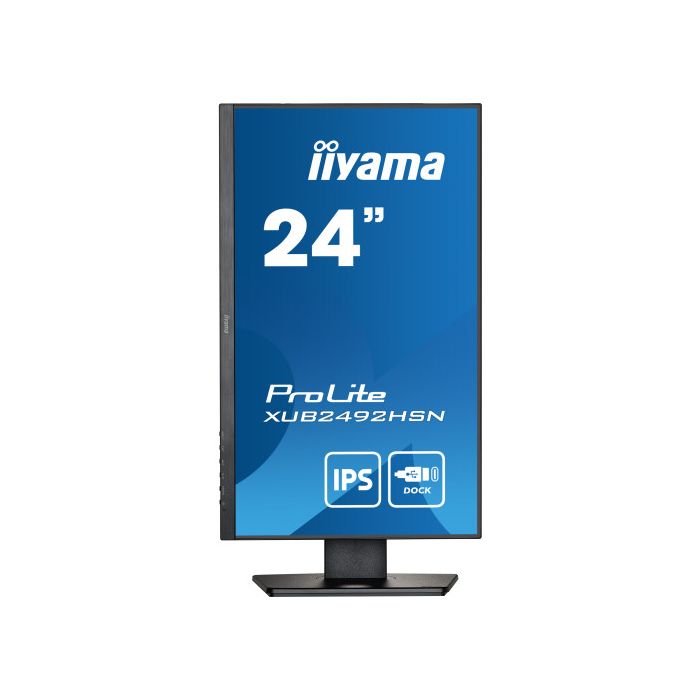 iiyama ProLite XUB2492HSN-B5 LED display 61 cm (24") 1920 x 1080 Pixeles Full HD Negro 2