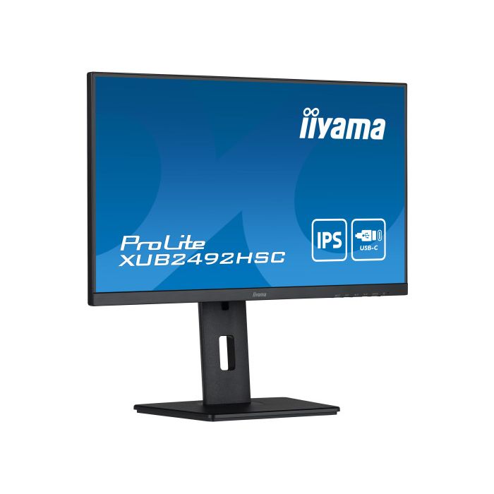 iiyama ProLite XUB2492HSC-B5 LED display 61 cm (24") 1920 x 1080 Pixeles Full HD Negro 3