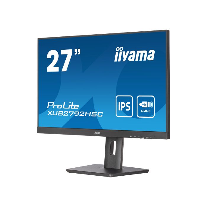 iiyama ProLite XUB2792HSC-B5 LED display 68,6 cm (27") 1920 x 1080 Pixeles Full HD Negro 4