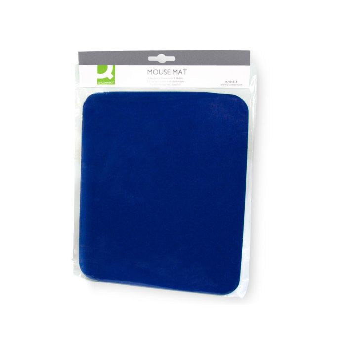 Alfombrilla Para Raton Basic Q-Connect Azul 260x220X6 mm 1