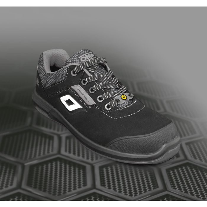 Zapatillas De Trabajo Seguridad S3 Pro Urban Talla 38 Negro-Gris Omp Meccanica OMPS90023801 1