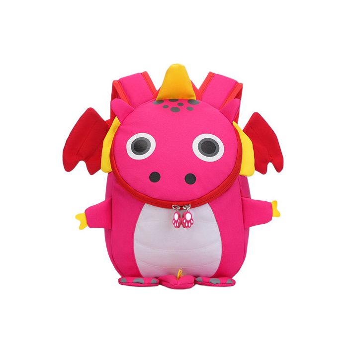 Mochila Infantil Modelo Dragón Color Rosa Dohe 51462