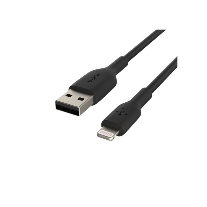 Cable USB a Lightning Belkin CAA001BT2MBK 2 m 4