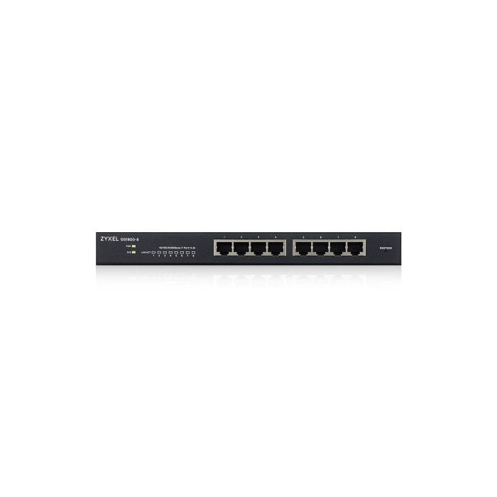 Zyxel GS1900-8 Gestionado L2 Gigabit Ethernet (10/100/1000) Negro 2