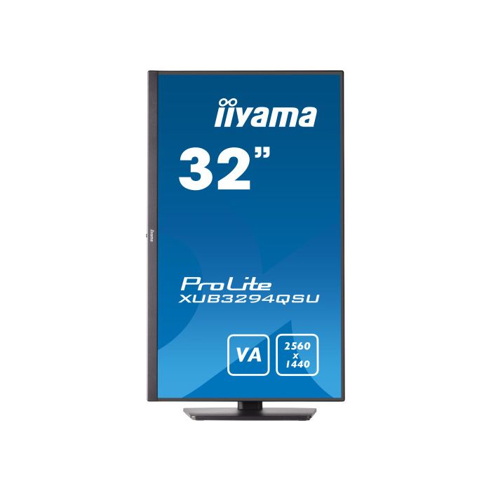 iiyama ProLite XUB3294QSU-B1 pantalla para PC 80 cm (31.5") 2560 x 1440 Pixeles Wide Quad HD LCD Negro 1