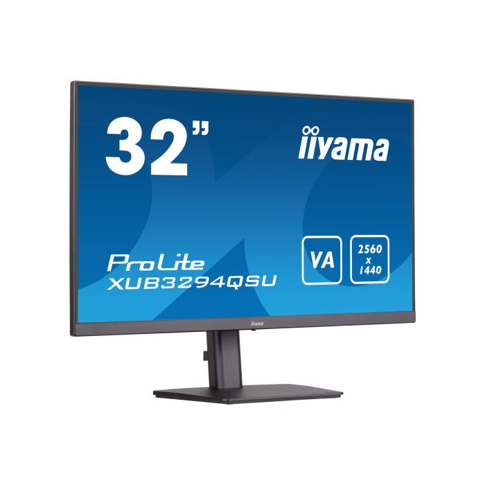 iiyama ProLite XUB3294QSU-B1 pantalla para PC 80 cm (31.5") 2560 x 1440 Pixeles Wide Quad HD LCD Negro 2