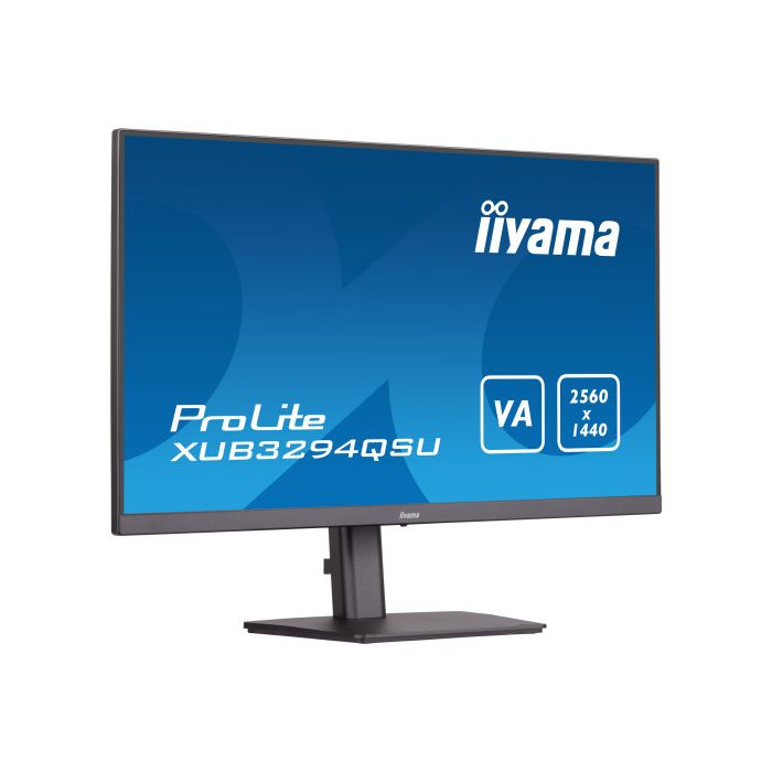 iiyama ProLite XUB3294QSU-B1 pantalla para PC 80 cm (31.5") 2560 x 1440 Pixeles Wide Quad HD LCD Negro 3