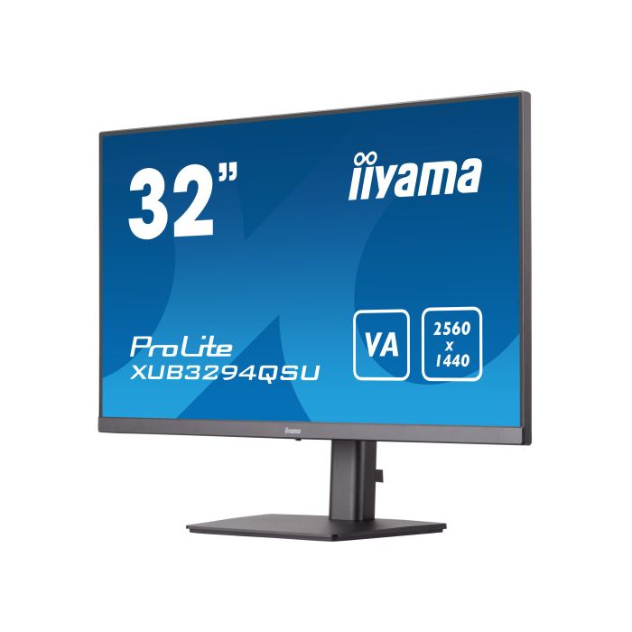 iiyama ProLite XUB3294QSU-B1 pantalla para PC 80 cm (31.5") 2560 x 1440 Pixeles Wide Quad HD LCD Negro 4