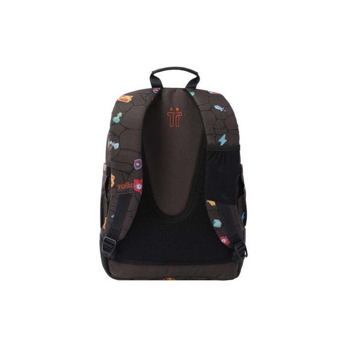 Mochila Escolar Estampado Videojuego - Crayoles Totto MA04ECO029-2210N-3Y7 2