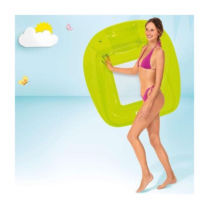 Flotador Hinchable Intex Lounge 104 x 102 cm PVC 1 Flotador Hinchable Intex Lounge 104 x 102 cm PVC 1