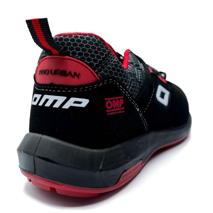 Zapatillas De Trabajo Seguridad S3 Pro Urban Talla 48 Negro-Rojo Omp Meccanica OMPS90024816 5