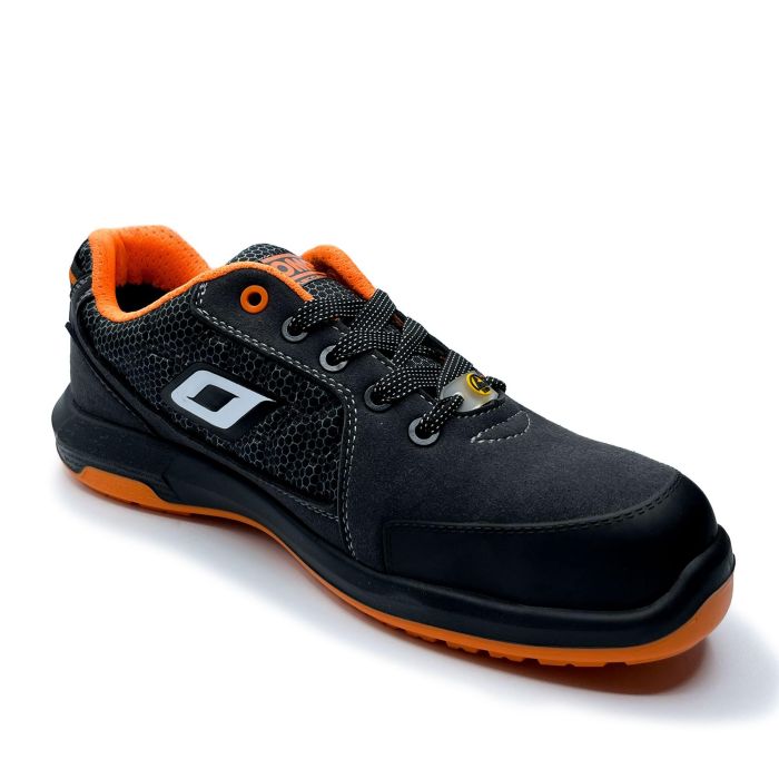 Zapatillas De Trabajo Seguridad S1P Pro Sport Talla 48 gris-Naranja Omp Meccanica OMPS90014820 3