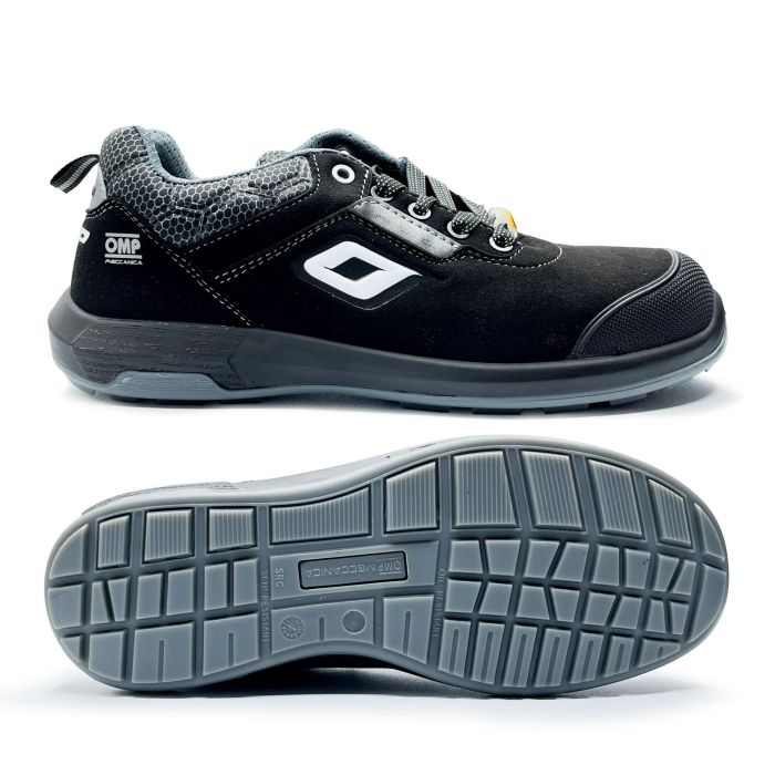 Zapatillas De Trabajo Seguridad S3 Pro Urban Talla 48 Negro-Gris Omp Meccanica OMPS90024801 10