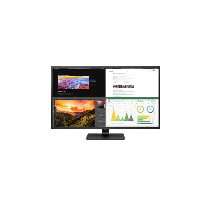 LG 43UN700P-B pantalla para PC 109,2 cm (43") 3840 x 2160 Pixeles 4K Ultra HD LED Negro