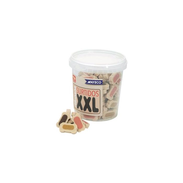 Nayeco Snack Semi Húmedo Huesitos XXL para Perros Grandes 500 gr