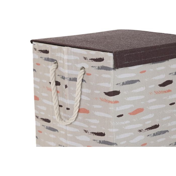 DKD Home Decor Cesta para la Ropa Poliéster Colores Surtidos (Gris, Burdeos, Naranja) Alto 55 cm Ancho 36 cm Fondo 36 cm Pack de 3 1 DKD Home Decor Cesta para la Ropa Poliéster Colores Surtidos (Gris, Burdeos, Naranja) Alto 55 cm Ancho 36 cm Fondo 36 cm Pack de 3 1