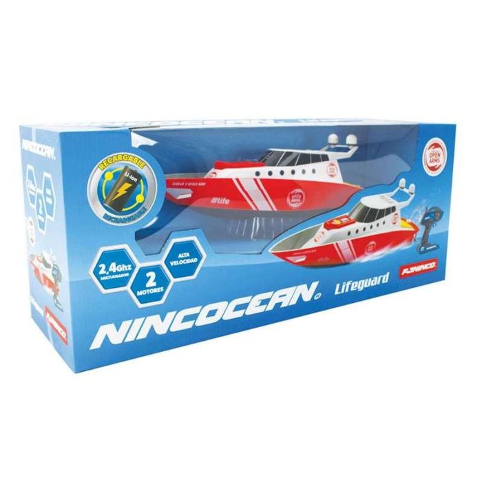 Lancha de rescate radio control lifeguard 2,4 ghz bateria y cargador 34x10x12 cm 9 Lancha de rescate radio control lifeguard 2,4 ghz bateria y cargador 34x10x12 cm 9