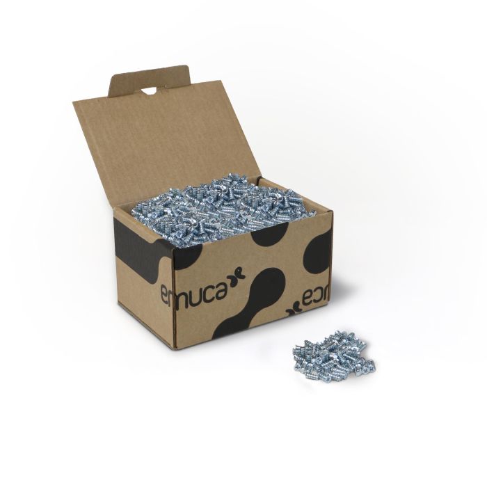 Emuca Lote de 500 tornillos, cabeza plana Pozidrive, diámetro 6,2mm, 13mm, Euro, Acero, Zincado 0 Emuca Lote de 500 tornillos, cabeza plana Pozidrive, diámetro 6,2mm, 13mm, Euro, Acero, Zincado 0