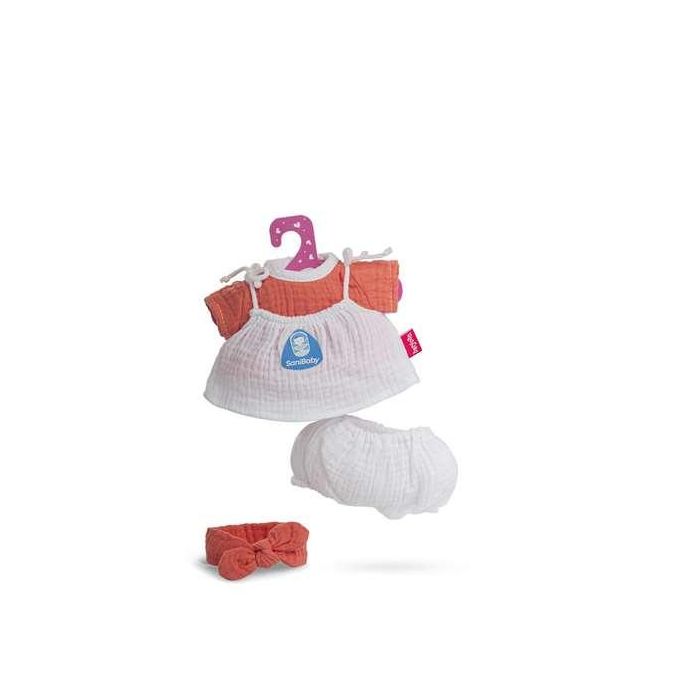 Berjuan Ropa Sanibaby Antibacterias 28 cm Modelo Coral