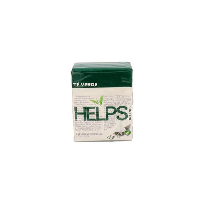 HELPS Té Verde Intense Infusión 10 Bolsas