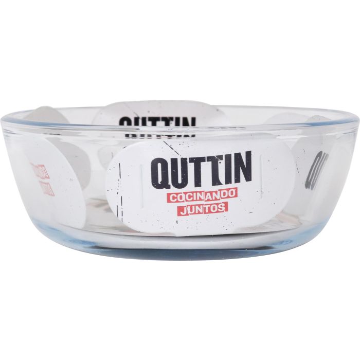 Fuente de vidrio oval Quttin 20.6x13.6 cm 700 cc (6 Unidades) 2