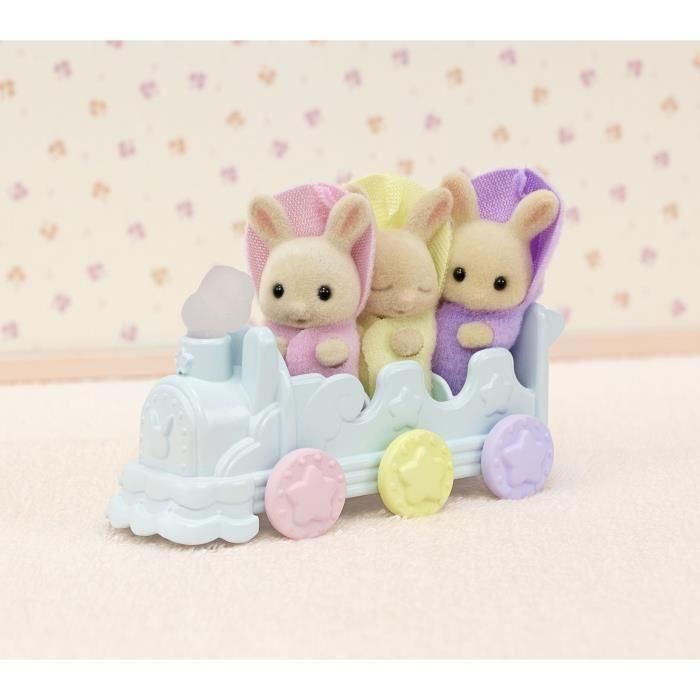 Figuras en miniatura - SYLVANIAN FAMILIES - 5707 - Los trillizos Creme Rabbit y accesorios de baño 5 Figuras en miniatura - SYLVANIAN FAMILIES - 5707 - Los trillizos Creme Rabbit y accesorios de baño 5