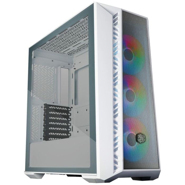 Caja Gaming - COOLER MASTER - MasterBox MB520 - Frontal de Malla - ARGB Blanco - 3x120mm 6