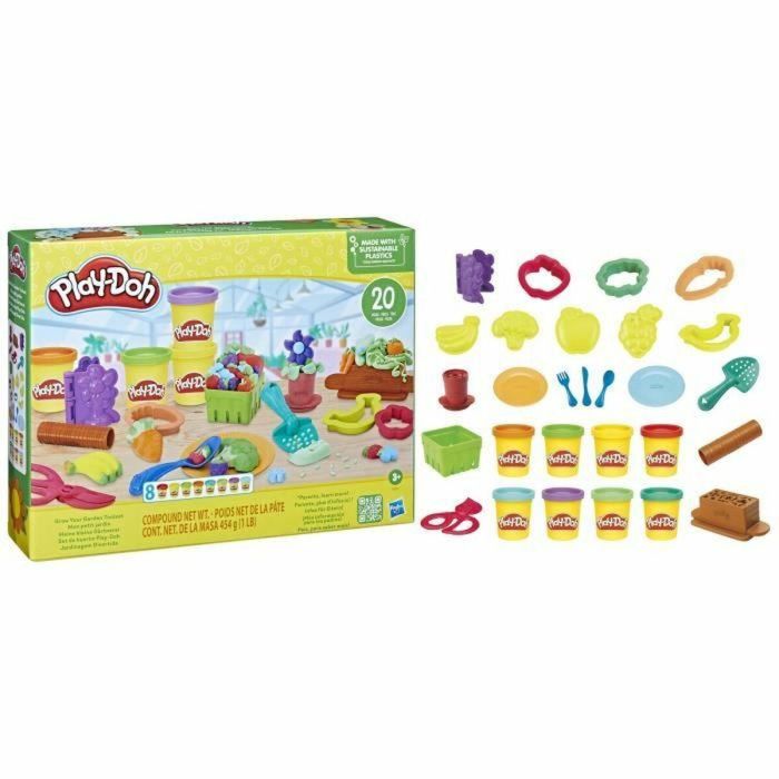 Play-Doh AAAAP35098 My Little Garden - Caja de Plastilina para Cultivar Flores y Frutas con Accesorios, Niños 3+ Años 0 Play-Doh AAAAP35098 My Little Garden - Caja de Plastilina para Cultivar Flores y Frutas con Accesorios, Niños 3+ Años 0