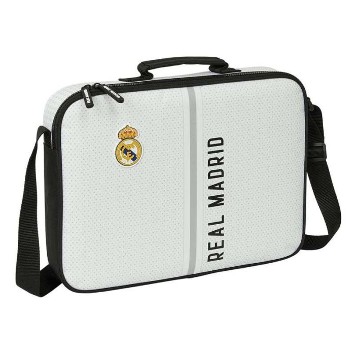 Safta Cartera Real Madrid 1ª Equip. 24-25 Fútbol/Basket 38x28x6 cm 6L