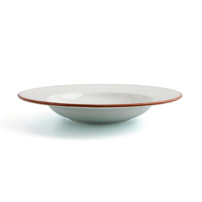 Plato Hondo Porcelana Terra Ariane 26 cm (6 Unidades)