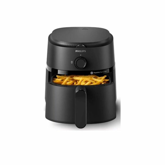 Freidora de Aire Philips NA120/00 Negro 1500 W 4,2 L 8 Freidora de Aire Philips NA120/00 Negro 1500 W 4,2 L 8