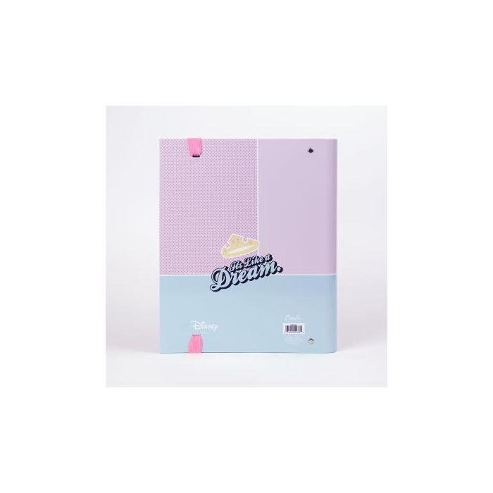 Carpeta de anillas Disney Princess Rosa A4 26 x 32 x 4 cm 1 Carpeta de anillas Disney Princess Rosa A4 26 x 32 x 4 cm 1