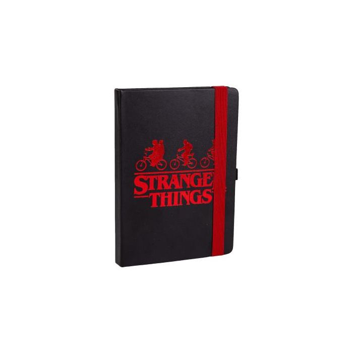 Cuaderno Stranger Things Negro A5