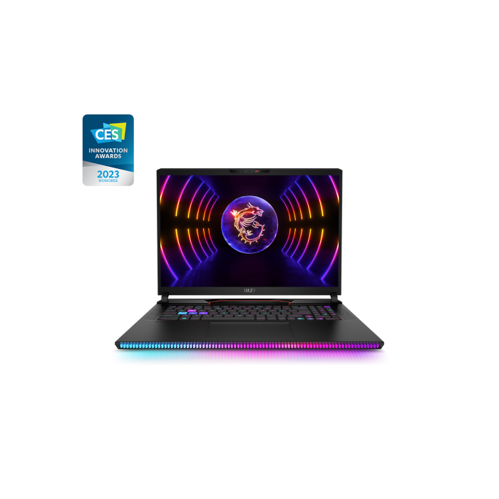 MSI Gaming GE78HX 13VG-040ES Raider i7-13700HX Portátil 43,2 cm (17") Quad HD+ Intel® Core™ i7 32 GB DDR5-SDRAM 1000 GB SSD NVIDIA GeForce RTX 4070 Wi-Fi 6E (802.11ax) Windows 11 Negro