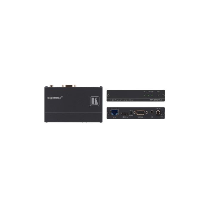 KRAMER AVSM 4K60 4:4:4 HDMI EXTENDER WITH USB, ETHERNET, RS–232, &amp; IR OVER EXTENDED–REACH HDBASET 3.0 - EXT3-XR-TR (50-80572290)
