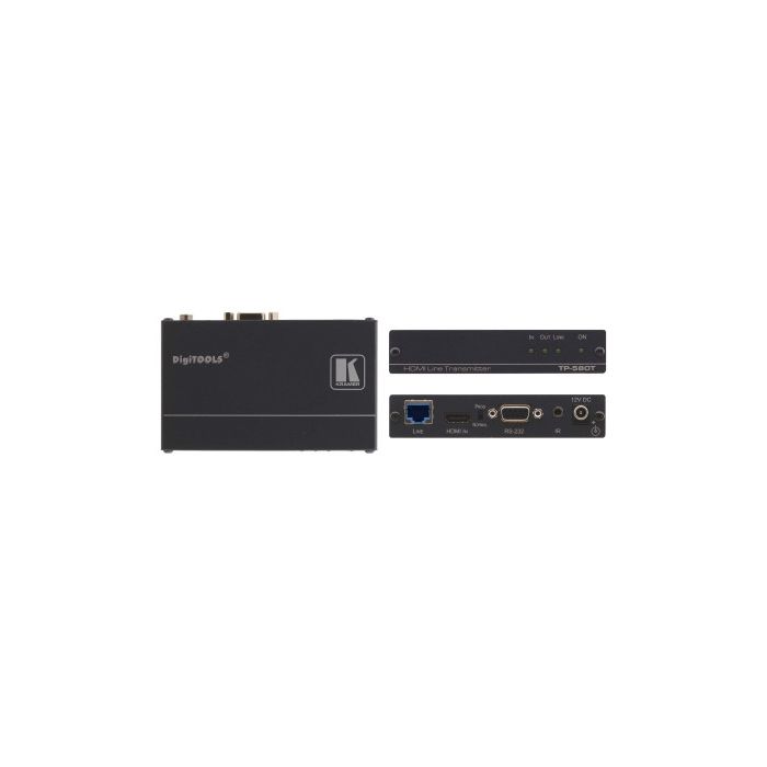 KRAMER AVSM 4K60 4:4:4 HDMI EXTENDER WITH USB, RS–232, &amp; IR OVER LONG–REACH HDBASET 3.0 - EXT3-TR (50-80572390)