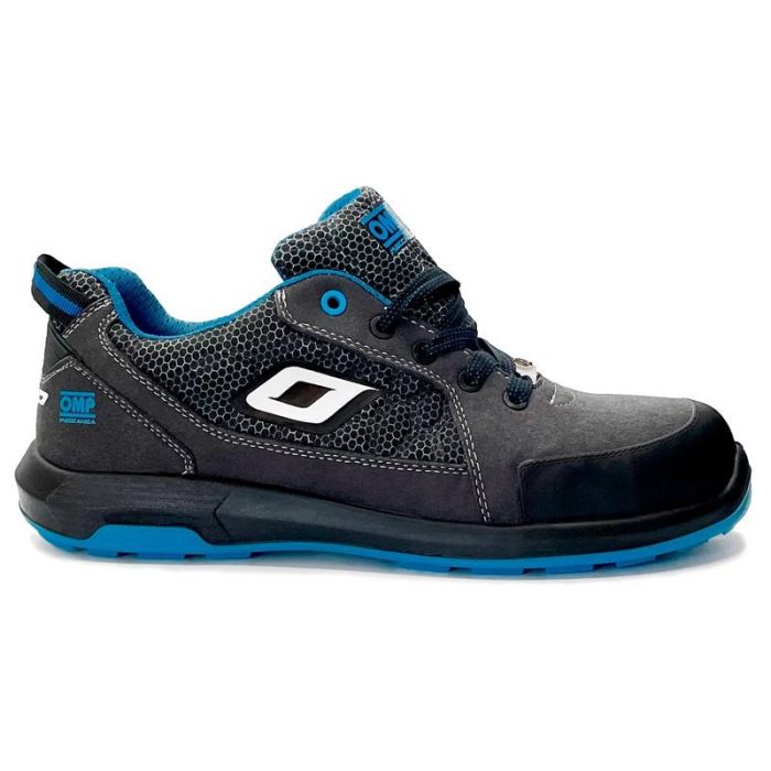 Zapatillas De Trabajo Seguridad S1P Pro Sport Talla 48 gris-Azul Omp Meccanica OMPS90014817 2