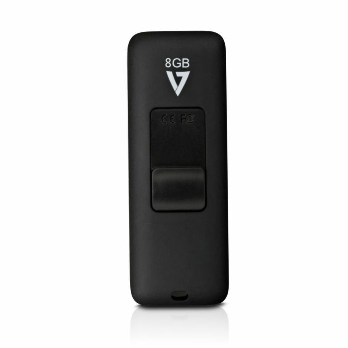 Pendrive V7 Flash Drive USB 2.0 Negro 8 GB 2