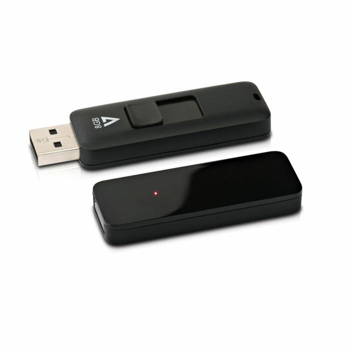 Pendrive V7 Flash Drive USB 2.0 Negro 8 GB 1