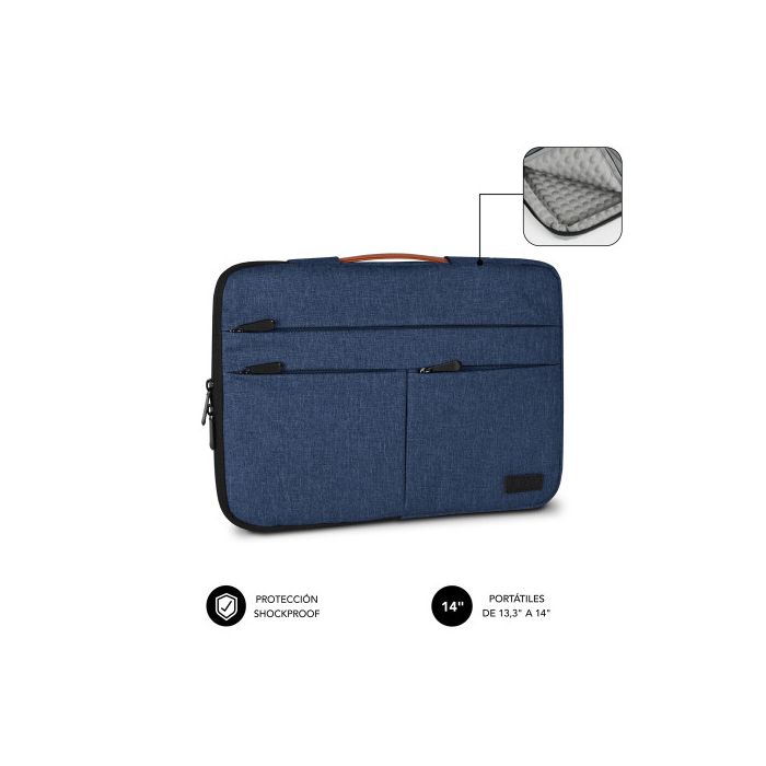 Maletín para Portátil Subblim SUBLSAP36003 Azul 14" 1