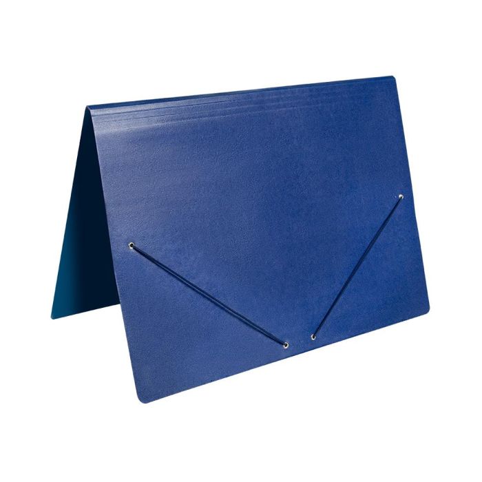 Carpeta Planos Liderpapel A2 Carton Gofrado N 12 Azul 3
