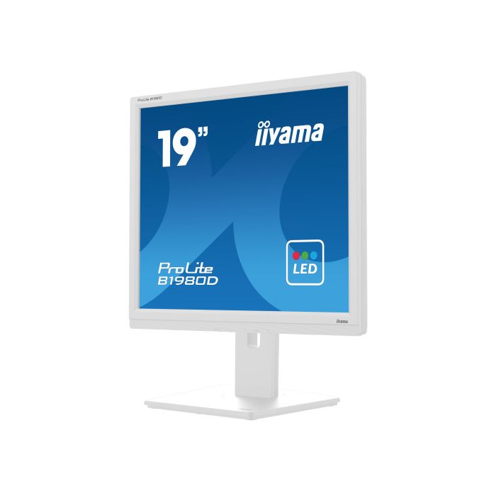 iiyama ProLite B1980D-W5 pantalla para PC 48,3 cm (19") 1280 x 1024 Pixeles SXGA LCD Blanco 4
