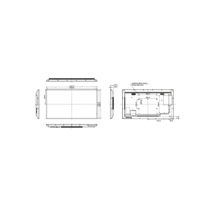 iiyama LE5041UHS-B1 pantalla de señalización Pantalla plana para señalización digital 125,7 cm (49.5") LCD 350 cd / m² 4K Ultra HD Negro 18/7 9