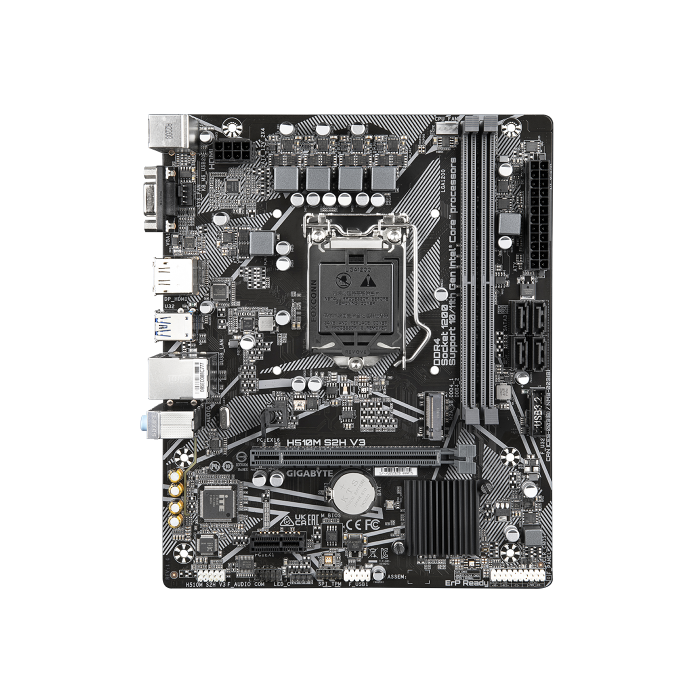 Gigabyte H510M S2H V3 (rev. 1.0) Intel H470 Express LGA 1200 micro ATX 1