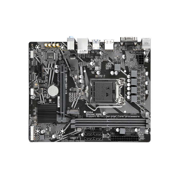 Gigabyte H510M S2H V3 (rev. 1.0) Intel H470 Express LGA 1200 micro ATX 3