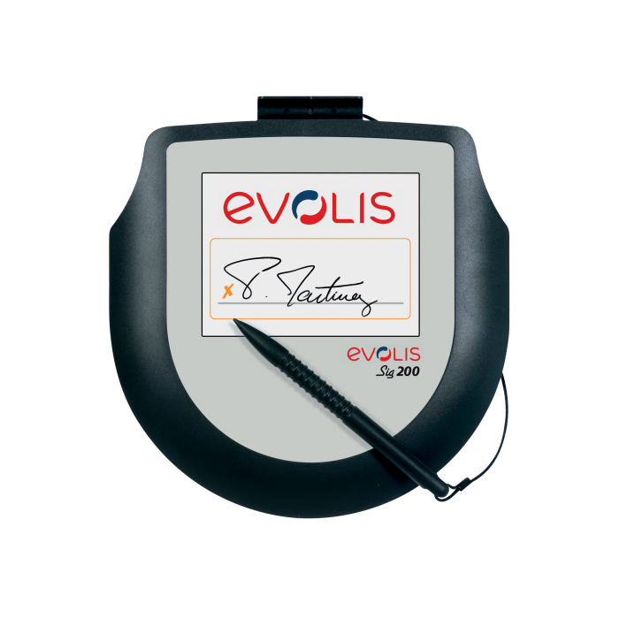 Tableta Digitalizadora de Firma Electronica Sig200 Evolis ST-CE1075-2-UEVL