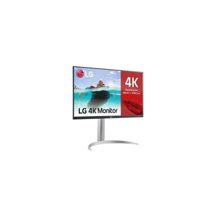 Monitor Profesional LG 27UP85NP-W 27"/ 4K/ Multimedia/ Regulable en altura/ Plata 2