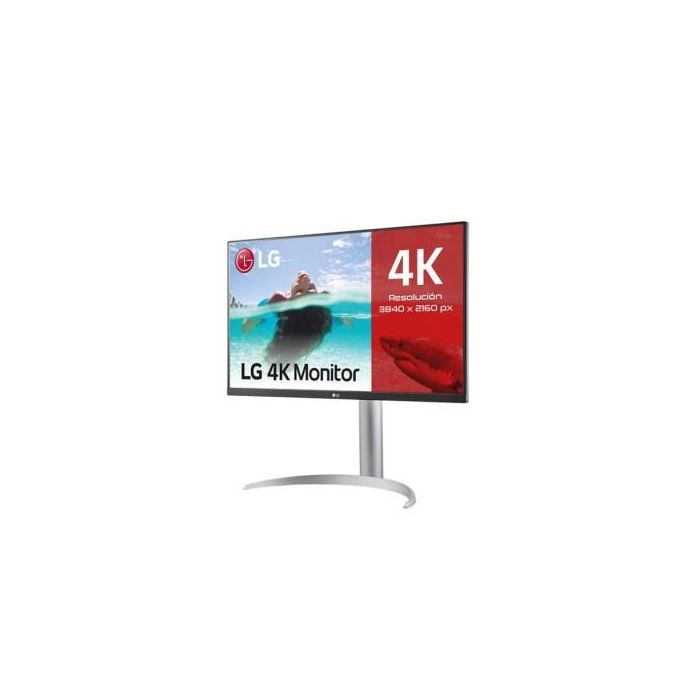 Monitor Profesional LG 27UP85NP-W 27"/ 4K/ Multimedia/ Regulable en altura/ Plata 3